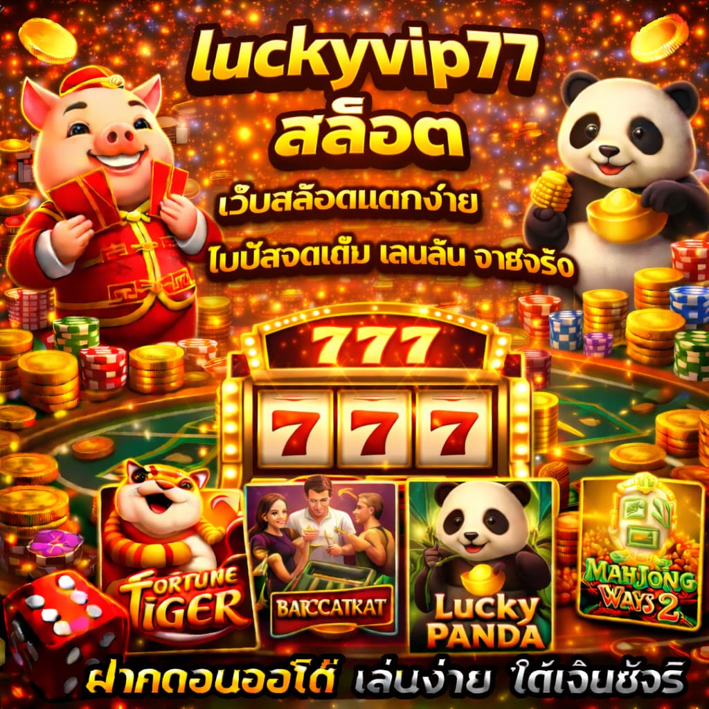 PGGROUP777 | luckyvip77 สล็อต เว็บสล็อตแตกง่าย โบนัสจัดเต็ม เล่นลื่น จ่ายจริง